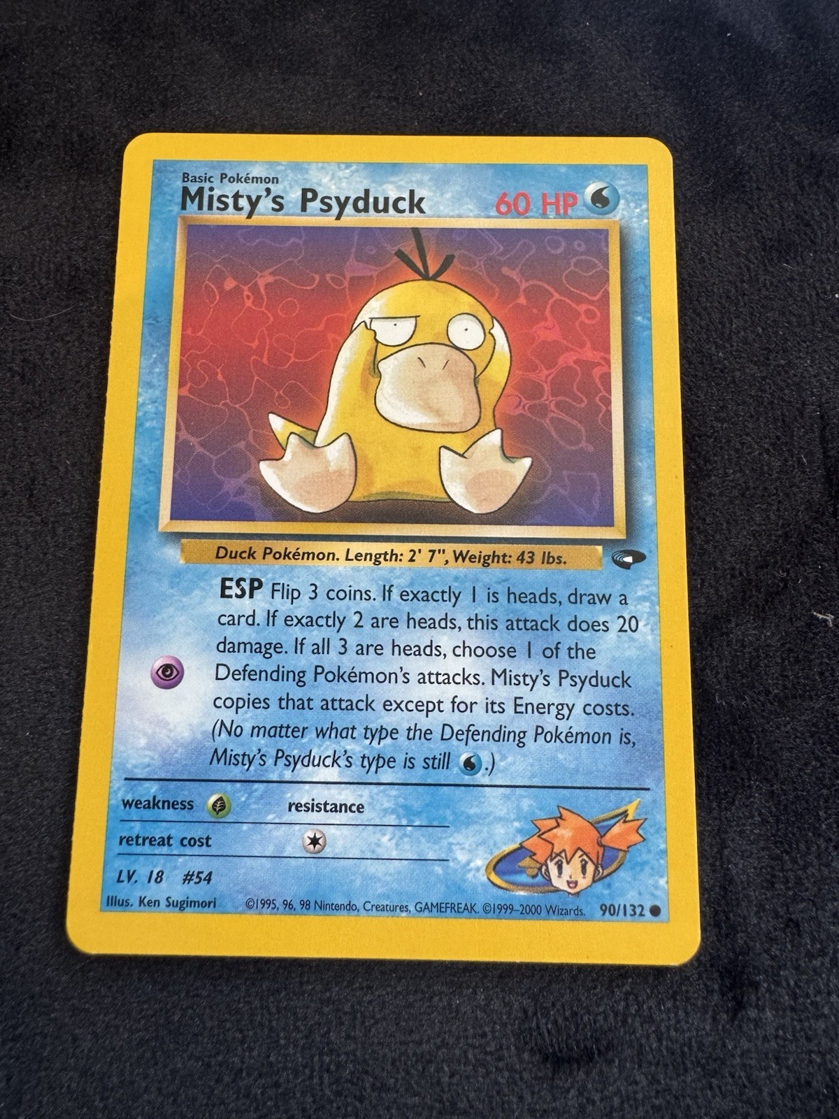 Misty's Psyduck 90/132 Gym Challenge Regular