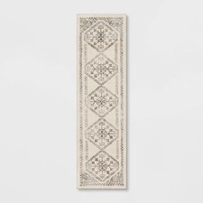 2'x7' Runner Kensington Washable Style Cream Rug Cream - Threshold