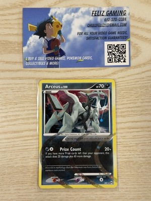 Pokemon Arceus AR1 Holo Rare Platinum TCG 2009