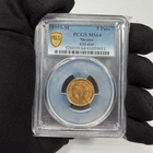1955 Mexico 5 Pesos Gold — photo from another recent sale