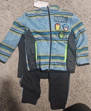 MARVEL COMICS  Three 3 Piece Set  Jacket  Tee  Joggers  Boys' Size 3T