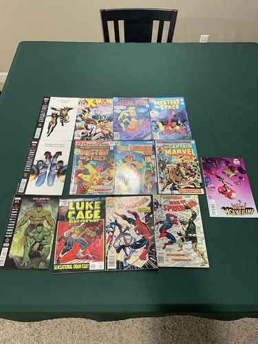 Vintage Comic Books Lot Spider-Man X Men Hulk