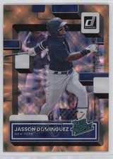2022 Panini Donruss Rated Prospect 694/999 Jasson Dominguez #RP-2 0ad0