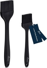 2-Pack 600 F Heat Resistant Silicone Basting Brushes BPA-Free Pastry Brush Set