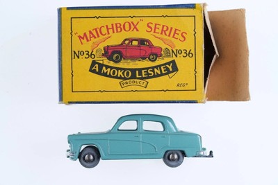 1950's Matchbox Moko Lesney 36 Austin A50 with box