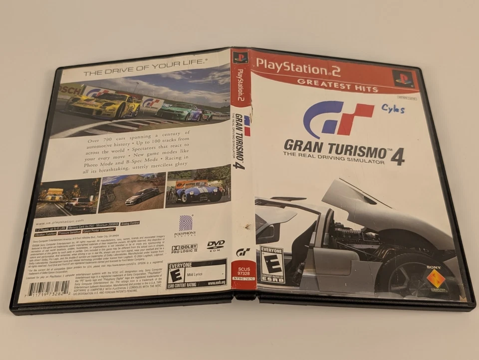 Gran Turismo 4 (Sony PlayStation 2, PS2)➡️No Manual - Tested - Near Mint 📀! - Image 4 of 4