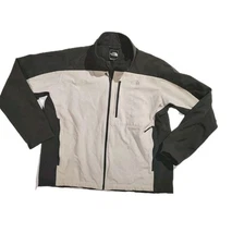 The North Face Apex Bionic Full Zip Jacket Men's XL Gray Winter Hiking Fall