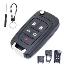 MechanMagic Key Fob Case Cover Replacement Fits for Chevy Cruze Camaro Impala