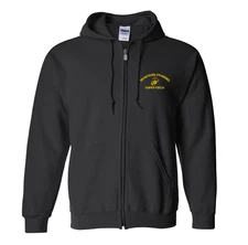 USMC 3rd Battalion, 6th Marines Full-Zip Sweatshirt Officially Licensed