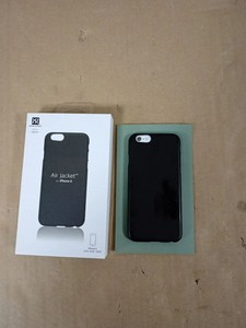 PowerSupport Air Jacket Schutzhülle für iPhone 6 Silikon Case Schwarz