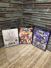 .hack Part 1-3 3-Game Set - Infection, Mutation, Outbreak (PS2) EUC COMPLETE!
