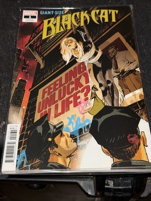GIANT SIZE BLACK CAT  #1 DAVE JOHNSON 1:25 VARIANT