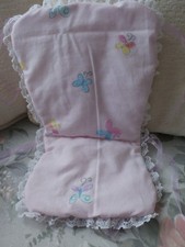 DOLLS PUSH CHAIR/HIGH CHAIR SEAT CUSHION. SMALL SIZE(4)