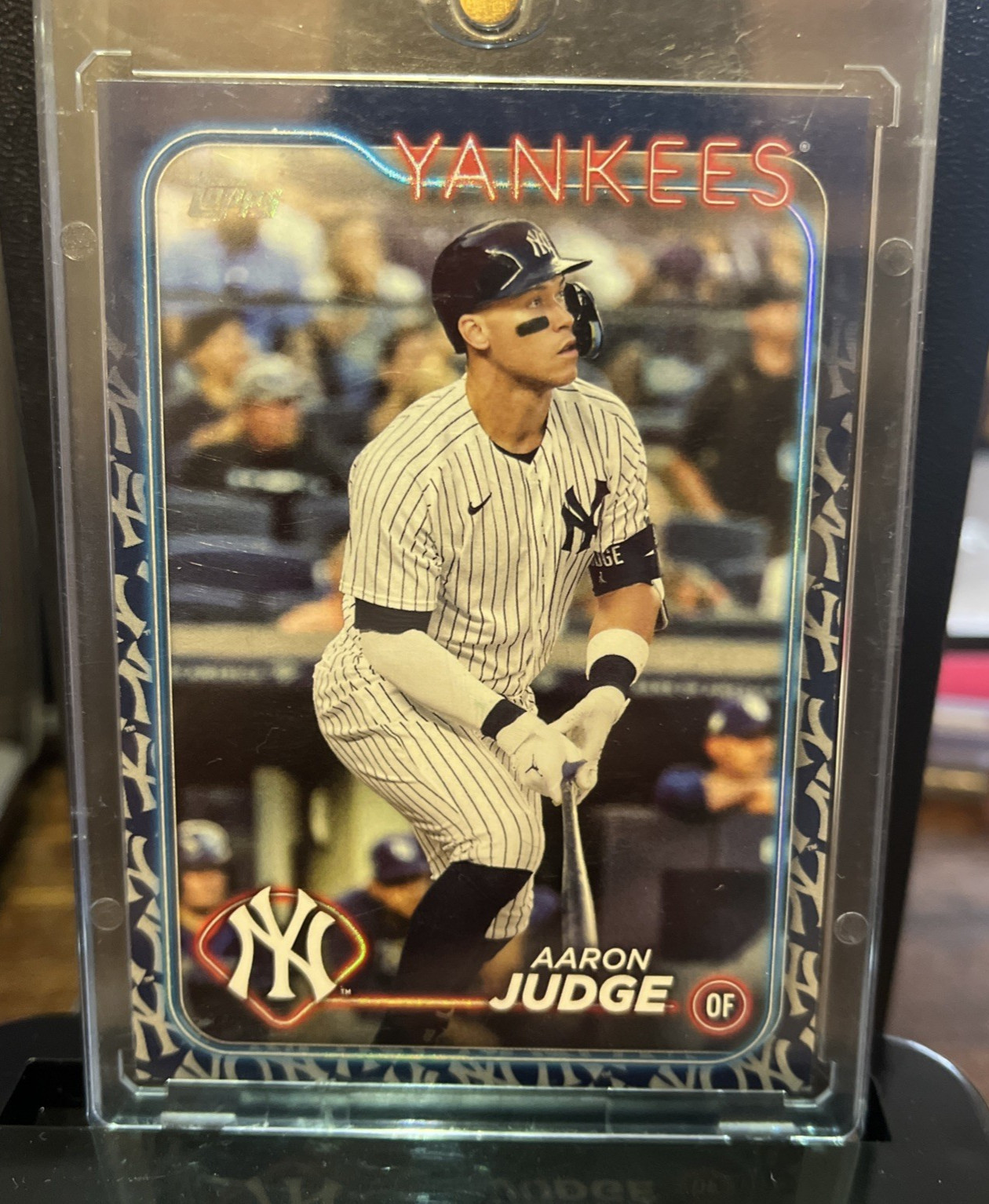 Aaron Judge 2024 Topps Team Color Border Variation #99 Yankees