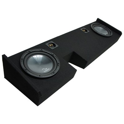 2009-2014 Ford F-150 Ext Super Cab Truck Harmony R104 Dual 10'' Sub Box Enclosure