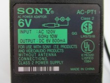 Sony 6 V Multipurpose AC to DC Adapters for sale | eBay
