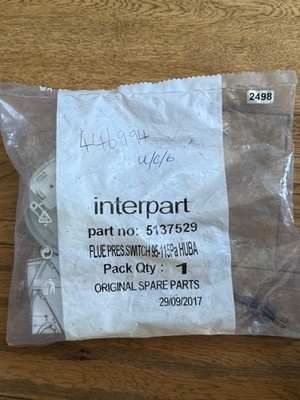 Baxi Combi Instant 105E 80E Luftdruckschalter 247380 5137529 