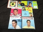 ELVIS PRESLEY Lot of 7 Original 1960's RCA Picture Sleeve 7" Single & EP. Nice!