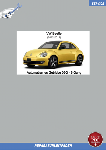 PDF VW Beetle (11-19) Reparaturanleitung Automatikgetriebe 6 Gang 09G-image