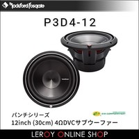 Rockford Fosgate P3D4-12 12 Zoll 4Ω DVC Subwoofer
