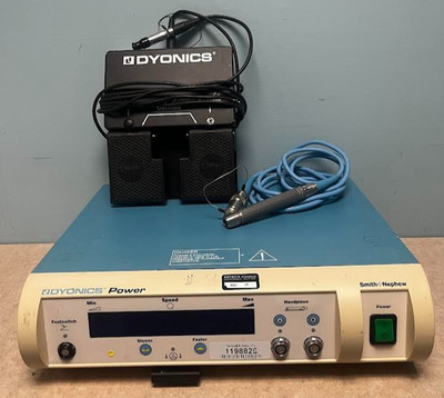 Dyonics 7205841 Power control Unit w/Footswitch & Mini Shaver 7205357- Warranty