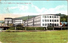 B.F. Spinney & Company Shoe Factory, NORWAY, Maine Postcard - Frank Kimball