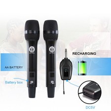 Singtronic UHF Digital Wireless Karaoke Microphones w/ Echo, Volume