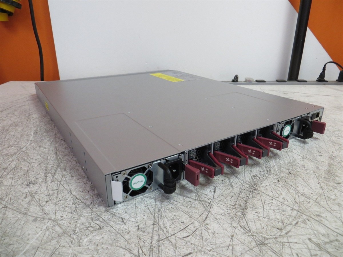 Cisco N9K-C93180YC-FX 48 Port 1/10/25-Gbps Fiber Ports Network