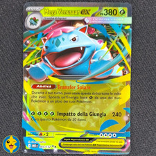MEGA VENUSAUR EX 003/132 - MEG Pokemon Megaevoluzione - ITALIANO - NEAR MINT