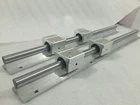 2 pcs SBR20-2500mm Linear Rail & 4 pcs SBR20UU Carriage