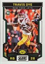 2023 Score #329 Travis Dye New York Jets