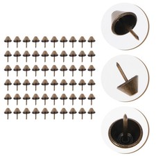 100 Pcs Furniture Pin Twisting Nail for Sofa Chair Upholstery Tacks