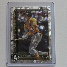 Topps 2025 Update Series Rookie Parallel Logan Davidson #US213 Athletics