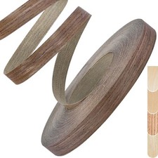 Walnut Edge Banding, 3/4 inch x 25ft roll of Veneer Edge Banding -Pre-glued Flex