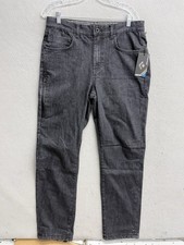 NWT Black Diamond Mission Wool Denim Pants Mens 33x32 Dark Wash Stretch Hiking