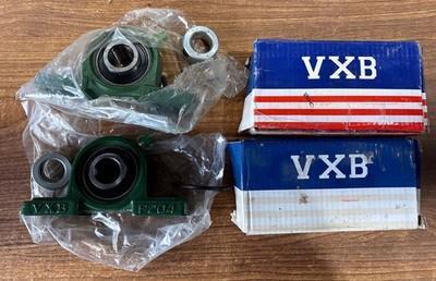 2 - VXB 3/4  .75  Bore Diameter Pillow Block Bearing P204