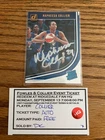 Autographed 2019 Panini Donruss WNBA - Rated Rookie Napheesa Collier #95 (RC)