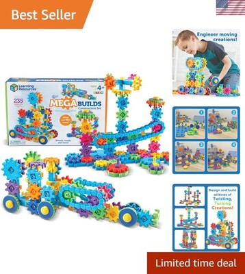 Endless Creativity with Gears! Gears! Mega Builds - 235 Interactive Pieces