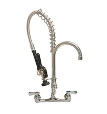 BK Resources BKF-VSMPR-MINI WorkForce™ Mini Pre-Rinse with 8" O.C. Faucet