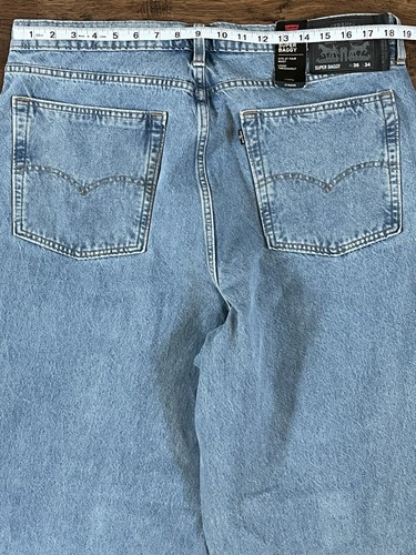 Levi’s Skateboarding Super Baggy Jeans ‘Blue’ (size mens W36xL34) - Picture 12 of 13