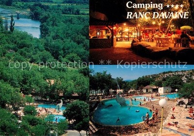 Saint-Alban-Auriolles Camping Ranc Davaine Piscine
