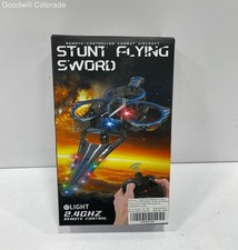 Stunt Flying Sword Remote Control Helicopter 99-34 Black Blue 2.4GHz Light Boxed