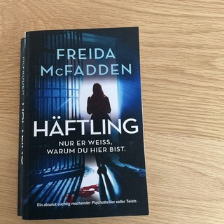 Taschenbuch Bookouture (Deutsch) Häftling Psychothriller von Freida McFadden