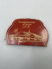 VTG. A&P Super Market Store Gold Eye Sewing NEEDLE SET Advertising West Germany