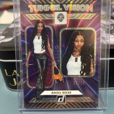 2025 Panini Donruss WNBA - Tunnel Vision Angel Reese #9 Holo Laser /99