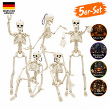 HALLOWEEN SKELETT Ganzkörper Skelett Figuren...