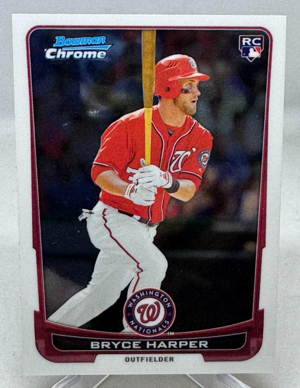 Bryce Harper 2012 Bowman Chrome Draft #10 Rookie Card RC