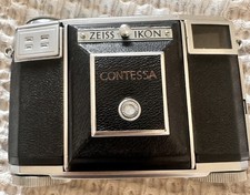 Zeiss Ikon 35mm Contessa Folding RangeFinder Camera Tessar f2.8/45mm lens Case