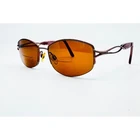 Zyloware Sophia Loren M210 Eyeglasses Womens Burgundy Tinted Lens 51-17-135