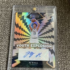 Panini 2024-25 Select PJ Hall Youth Explosion Rookie Auto Prizm #YE-PJH Nuggets
